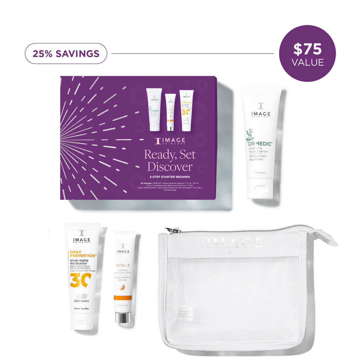 Image Skincare Ready, Set, Discover Bestsellers starter set