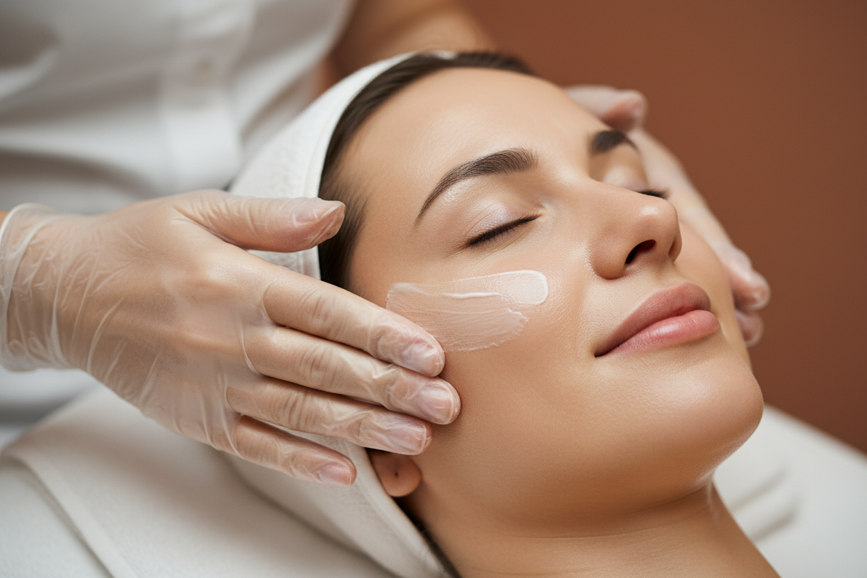 up close facial service