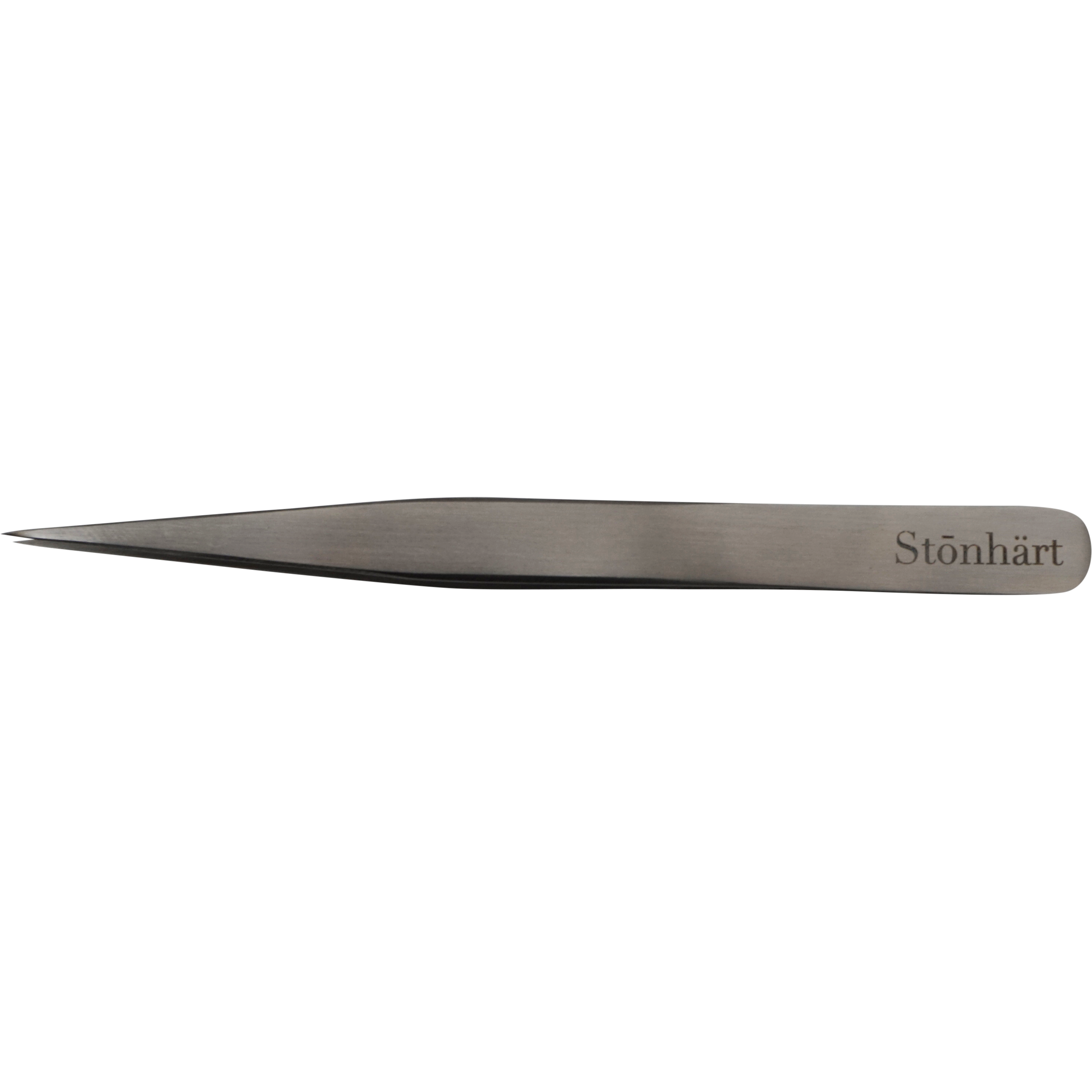 straight eyelash extension tweezers that are easy to grip and comfortable for lash artists. This is an essential tweezer for artists and can easily pull lashes from the strip with ease. 