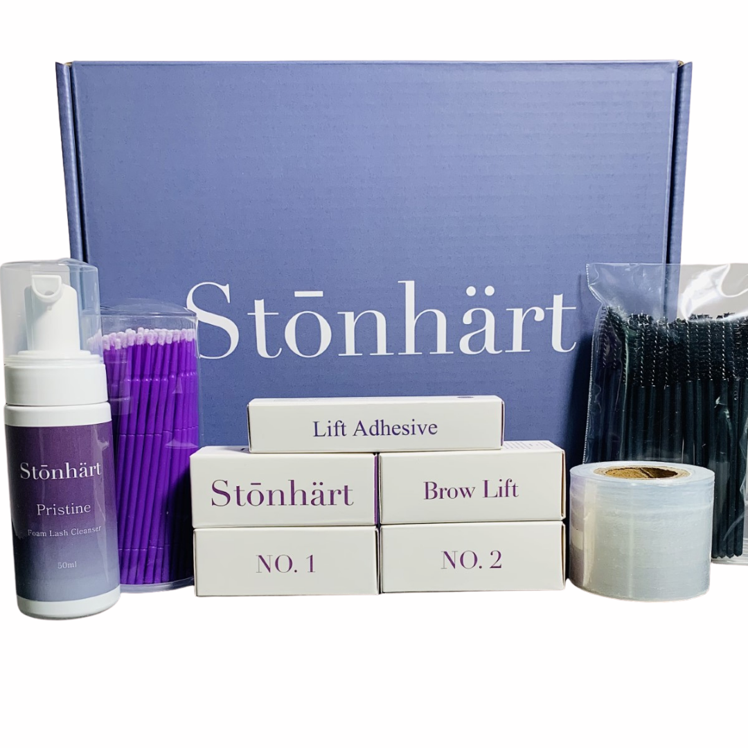 Our Brow Lift and lamination kit contains core products