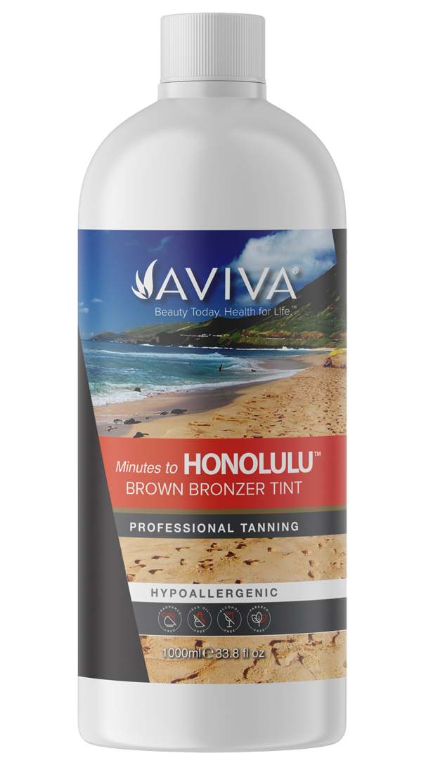 Aviva Sunless Tanning Solution - Honolulu Rapid Tan